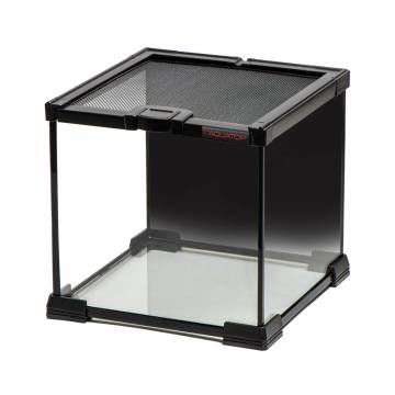 TERRATOP 2.1-Gal Terrarium Cube w/ Mesh Top, Ventilated Habitat for Reptiles & Insects, 7.87", RT-02